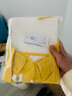 舒贝怡儿童马甲纯棉两面穿婴儿衣服坎肩男女童背心马夹春秋外穿上衣黄66 实拍图