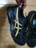 亚瑟士ASICS男鞋缓冲透气跑步鞋运动鞋网面回弹跑鞋GEL-CONTEND 4 黑色/金色 39 实拍图