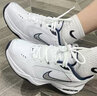 耐克（NIKE）官方男鞋女鞋AIR MONARCH IVM2K气垫运动鞋休闲鞋老爹鞋跑步鞋 415445-102 男女同款 蓝白 36 实拍图