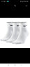 耐克NIKE男子中袜袜子三双装EVERYDAY 运动袜SX7677-100白色M码 实拍图
