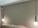 法式复古中古风壁灯卧室床头灯美式白蜡木客厅背景墙楼梯灯具 白蜡木+胡桃色-直径15X高40cm-送 晒单实拍图