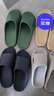 SP SAUCE拖鞋女家用室内家居四季软底防滑浴室洗澡凉拖鞋男夏季 灰色 270(适合41-42码) 实拍图