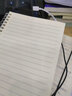 莱特 简约大学生考研课堂笔记本子初中生pp线圈格子网格本高中生错题康奈尔ins风记事本 A5【横线本】4本/共320页 实拍图