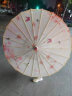 惟缇油纸伞古风装典中国风舞蹈旗袍演出汉服户外景道具布置吊顶装饰伞 朵朵桃花 实拍图