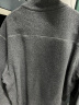 迪卡侬（DECATHLON）摇粒绒外套抓绒衣男保暖户外运动加厚秋绒衣冲锋衣内胆MH120 灰色 XL 实拍图