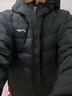 李宁羽绒服男女同款冬季连帽过膝长款加厚保暖防寒大衣运动服外套 黑色(连帽可拆卸) 2XL 185 实拍图
