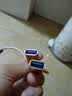 GAGZ OTG数据线Type-C转USB转接头USB-C转换器通用华为Mate30小米10安卓手机 安卓转USB转接线【金色约15cm】 2条装 实拍图