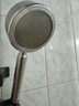 慈晨太空铝金属淋浴花洒喷头套装增压节水卫浴莲蓬头单淋雨头 太空铝花洒 实拍图