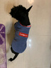 拉维佩特（LOVINGPET）泰迪狗狗衣服冬天 羊羔绒宠物衣服小型犬冬季比熊衣服幼犬猫衣服 蓝灰色 XL 建议15-20斤 实拍图