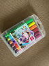 得力(deli)12色可水洗水彩笔 易握粗三角学生儿童涂色颜色马克笔画笔套装画画绘画文具礼物开学礼物 实拍图