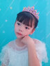蓝莓兔儿童皇冠头饰公主紫色宝石发卡女童发箍小女孩发饰头箍发夹子王冠 皇冠-紫钻 实拍图