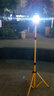 东之胜充电投光灯超亮户外作业应急摆摊防水移动工地广场球场夜市露营灯 2.0米加固单头支架（不含灯） 实拍图