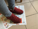 布瑞京冬季棉鞋老北京布鞋保暖羊毛鞋中老年男女休闲鞋轻便软底老人鞋 红色女款羊毛 40 (250mm) 实拍图