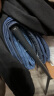 无印良品（MUJI）男式 牛仔轻便裤男士裤子男款宽版裤早春新品纯棉全棉 AE0X5A4S 蓝色 XL(180/92A) 晒单实拍图