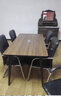 燕青会议桌长桌简约现代小型会议室洽谈长条桌工作台简易办公桌椅组合 长120*宽60*高75【桌板厚2.5cm】 实拍图