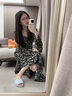 步术 拖鞋女中国台湾进口夏季家居男女时尚鱼嘴防滑软底轻便静音 天青蓝 27.5 (L适合40-42码） 实拍图