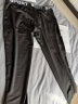 贵娇儿（GUIJIAOER）紧身运动长裤男秋季加绒保暖跑步裤速干高弹篮球裤训练打底九分裤 ET白长裤【留言可以选加绒】 XXL（180-185高) 实拍图