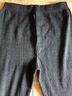 恒源祥鄂尔多产100%纯羊毛绒裤男加厚保暖裤羊毛裤女士修身针织打底毛裤 加 厚男士-深灰 L 实拍图