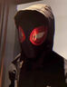 蜘蛛侠头套可动眼睛电动全自动面具头套玩偶纵横宇宙周边 【迈尔斯】蜘蛛侠电动头套 实拍图