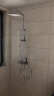 恒洁（HEGII）淋浴花洒套装 智能恒温喷枪 仿雨淋防烫易洁喷头花洒HMF918-333 实拍图
