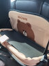 潮九玩五车载收纳袋挂袋汽车座椅后背后座置物架椅背后排小桌板车内用神器 Drawing Brown【单个装】 实拍图
