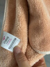 洁丽雅（Grace）5A抗菌毛巾加厚加大纯棉成人素色良品洗脸大毛巾2条装 棕色+灰色 实拍图