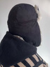 云见森知 雷锋帽子男女冬天韩版百搭可爱灯芯绒护耳保暖帽户外东北防寒 刺绣小狗-黑色 实拍图