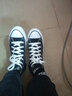 匡威（Converse）帆布鞋男鞋All Star常青款中性情侣学生高帮休闲运动板鞋女101010 101010 建议拍小一码 36.5 实拍图