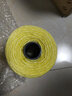 鸢缘 潍坊风筝线轮胎线编织轮胎线三股四股八股风筝配件风筝线 1500米3股轮胎线（黄色） 实拍图