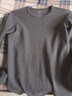 三枪秋衣男[原纱抗菌]纯棉透气半高领男士厚棉内搭打底衫上衣 实拍图