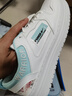 回力（Warrior）官方男鞋板鞋秋季透气小白鞋子男士皮面运动鞋男百搭休闲鞋白蓝41 实拍图