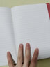 国誉(KOKUYO)胶装笔记本子·一米新纯学生记事本作业本 A5/40张 1本颜色随机 WSG-NBSA540 实拍图