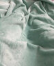 网易严选 毛毯暖绒盖毯 法兰绒撸猫毯 办公居家空调毯柠檬黄绿150*200cm 实拍图
