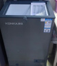 康佳（KONKA）品牌补贴一级能效低霜小冷柜家用商用冷藏冷冻小型租房用冷柜 以旧换新 单温100L【BG10JD】【深色】 100L 实拍图