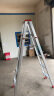 康鹏梯子家用折叠伸缩加厚铝合金人字梯室内多功能伸缩楼梯登高工程梯 全三角片加固-2.0米加厚 晒单实拍图