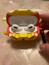京苑 适用于AirPods Pro二代保护套airpods4苹果耳机套1/2/pro3代卡通蓝牙壳一二三代硅胶防摔保护壳 【大嘴鲨鱼】+挂钩 AirPods Pro 3保护套（2025新款） 实拍图