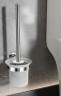 卡贝（cobbe）毛巾架304不锈钢免打孔浴室卫生间置物架浴巾架卫浴厕所五金挂件 豪华马桶刷（免钉/打孔） 实拍图