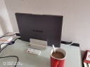 鹿为笔记本立式支架电脑收纳支架适用苹果Macbook华为联想手提电脑 竖放散热架铝金属立式底座 多设备收纳架-金属银051C（Macmini适用） 实拍图