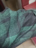 啄木鸟长袖衬衫男春秋季外套男士休闲上衣服男装青年潮流百搭格子衬衣男 CS1919墨绿格 2XL 实拍图