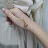 中国黄金星月黄金项链女2026新款足金吊坠生日礼物送女友老婆结婚纪念日 【送礼推荐】星月相伴足金吊坠-赠镀金银链 实拍图