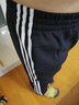 阿迪达斯（adidas）男裤子25夏新款运动裤跑步训练健身卫裤棉质透气宽松休闲舒适长裤 IA8181/内里毛圈/拉链口袋 XL 【180-185cm/170-180斤】 实拍图