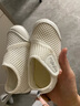 卡特兔童鞋婴儿学步鞋春夏儿童凉鞋软底网面宝宝鞋男女童幼儿园室内鞋 白黄 26 内长16.0cm 脚长15.0-15.5 实拍图