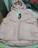 森马（Semir）羽绒服女90绒子中长款显瘦龟背廓形25冬通勤厚外套109725113002 实拍图