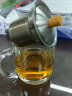 乐美雅家用茶杯啤酒杯钢化玻璃带把手水杯泡茶杯耐热可微波炉牛奶杯加厚 把杯系列-诺卡380ml 实拍图