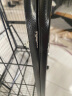 憨憨宠 猫笼 大号方管猫笼子家用带厕所猫屋猫舍猫别墅繁殖笼幼猫成猫笼 黑色1.1米三层阁楼款带侧开门 实拍图