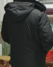 南极人中老年人羽绒服男装爸爸加厚中长款脱卸内胆大码宽松外套冬季衣服 黑色 L(建议110-125斤) 实拍图
