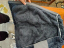 真维斯儿童外套加绒加厚秋冬款男童女童冬季毛绒保暖开衫中大童上衣童装 黑 130 实拍图