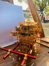 拼酷花轿3D立体金属拼图凤冠霞帔浪漫结婚礼物DIY手拼装模型十里红妆 婚嫁5款+5个防尘罩+灯+2套工具 实拍图