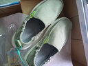 木林森（MULINSEN）【精选布鞋】大码懒人鞋一脚蹬老北京布鞋男款帆布鞋驾车休闲鞋 草绿(DP-2105) 40 实拍图