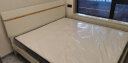 掌上明珠家居（M&Z） 双人床亮光烤漆主卧室板式家具大床橡胶木床脚 1.8米 BS114-2 实拍图